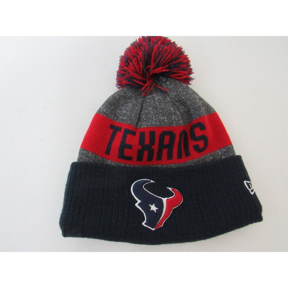 NFL‎ Houston Texans Blue Gray New Era Beanie TD Knit